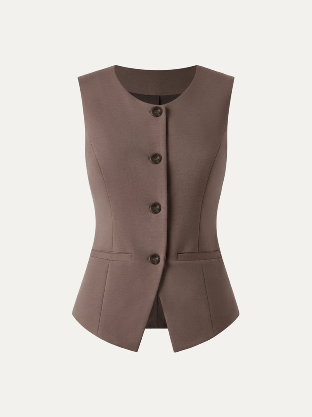 OGL Ponte-De-Roma Office Staple Waistcoat with Pockets